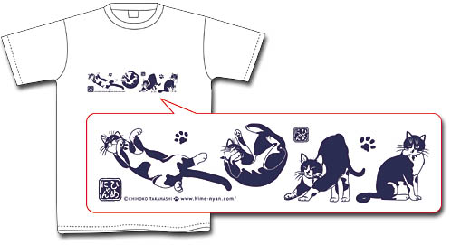 手ぬぐい柄Ｔシャツ